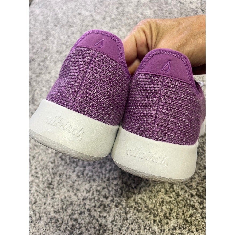 Allbirds Tree Runners Mens 10 Purple Sustainable Mesh Walking Shoes TR M10 - Picture 3 of 8